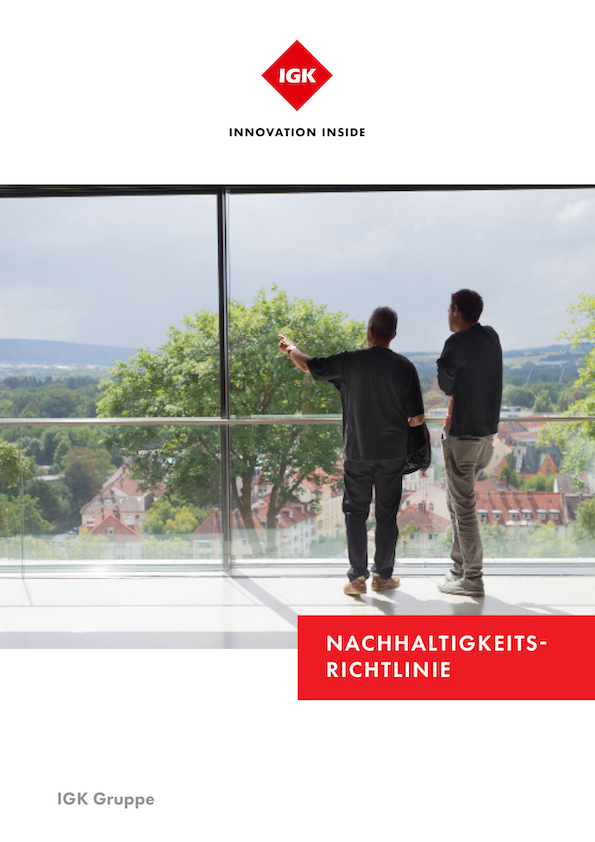IGK Nachhaltigkeitsrichtlinie